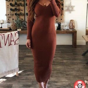 Long Sleeve Bodycon Dress